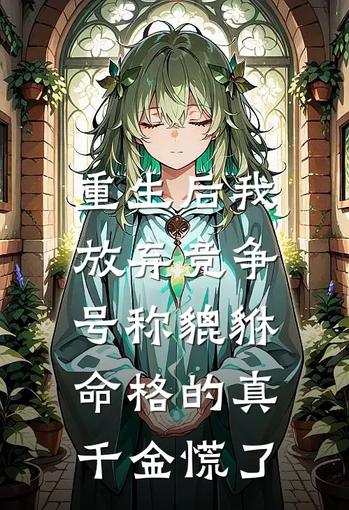 重生后我放弃竞争，号称貔貅命格的真千金慌了