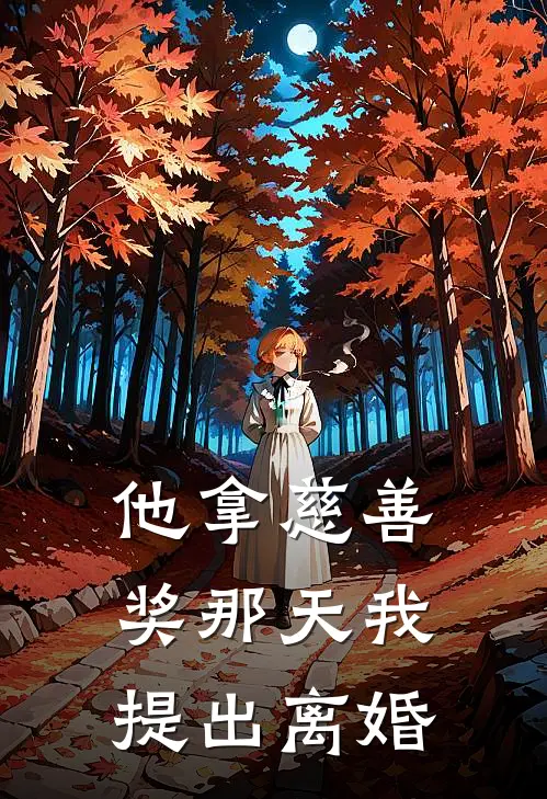 他拿慈善奖那天我提出离婚