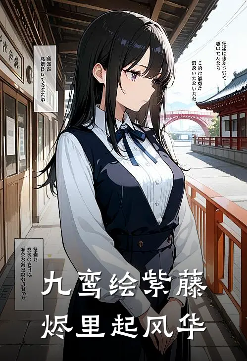 九鸾绘紫藤烬里起风华