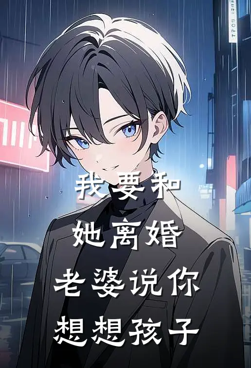 我要和她离婚，老婆说你想想孩子