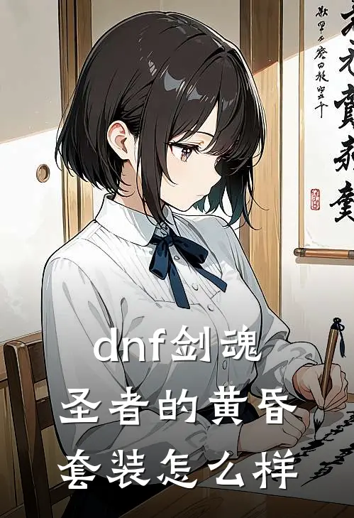 dnf剑魂圣者的黄昏套装怎么样