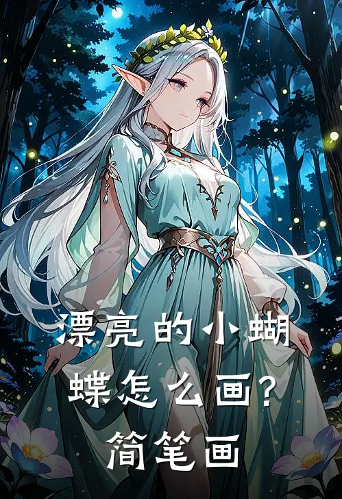 漂亮的小蝴蝶怎么画?简笔画