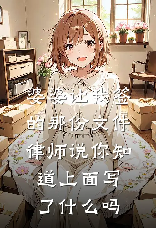 婆婆让我签的那份文件，律师说你知道上面写了什么吗