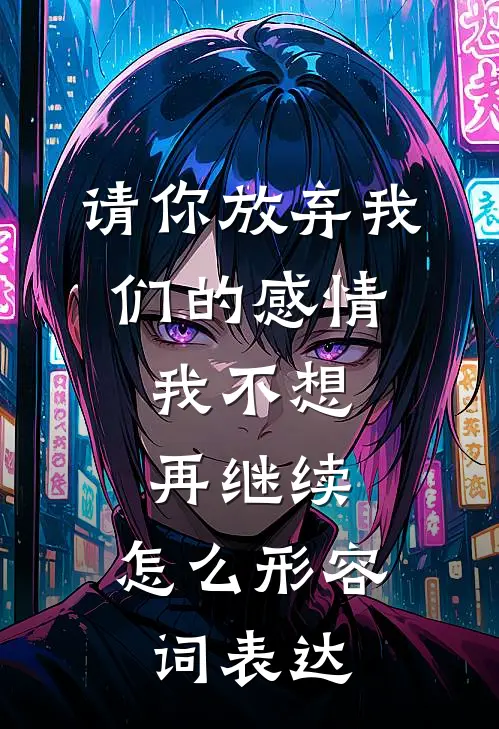 请你放弃我们的感情,我不想再继续,怎么形容词表达
